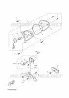 FEU ARRIERE pour Yamaha AEROX 50 4T de 2014
