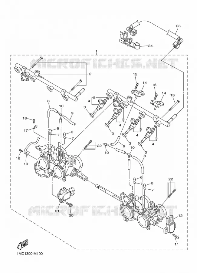 ADMISSION 2 Yamaha MOTO 1300 2014 FJR  FJR1300A