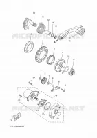 DEMARREUR pour Yamaha NITRO 50 NAKED de 2016