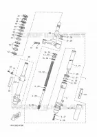 FOURCHE pour Yamaha NITRO 50 NAKED de 2016