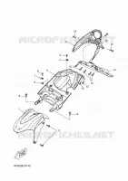 GARDE BOUE AVANT pour Yamaha NITRO 50 NAKED de 2016