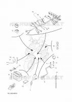 PARTIE ELECTRIQUE 2 pour Yamaha NITRO 50 NAKED de 2016