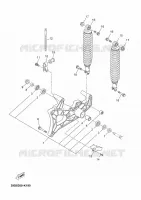 BRAS OSCILLANT / AMORTISSEUR pour Yamaha YP125RA de 2012