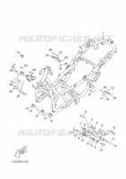 CADRE pour Yamaha YP125RA de 2012