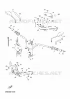 GUIDON ET CABLES pour Yamaha YP125RA de 2012