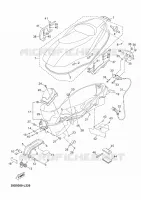 SELLE pour Yamaha YP125RA de 2012