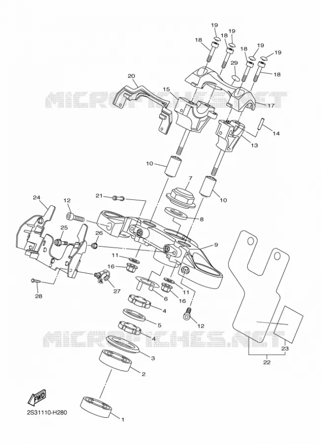 DIRECTION Yamaha MOTO 1700 2016 VMAX  VMX17