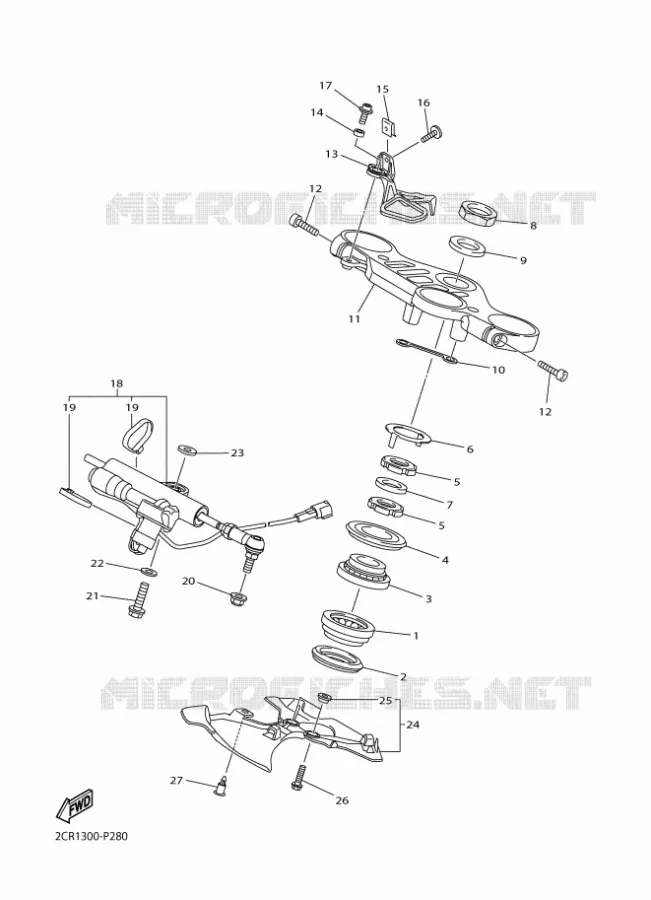 DIRECTION Yamaha MOTO 1000 2016 R1  YZF-R1