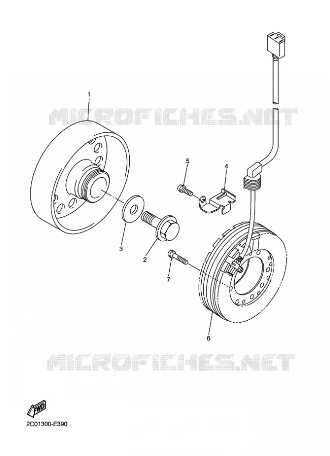 ALLUMAGE Yamaha MOTO 600 2016 R6  YZF-R6