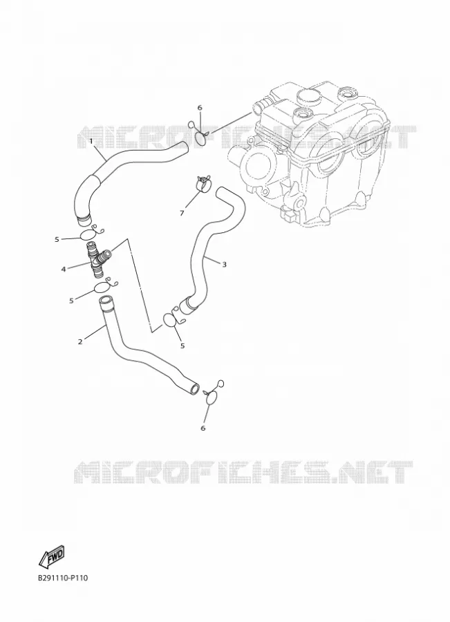 SYSTÈME D'ADMISSION D'AIR AIS Yamaha MOTO 250 2016 WRF  WR250F