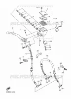 MAITRE CYLINDRE DE FREIN AVANT pour Yamaha DIVERSION 600 de 2016
