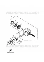 VILEBREQUIN / PISTON pour Yamaha XC100 de 2005