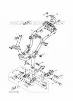 CADRE pour Yamaha XC100 de 2005