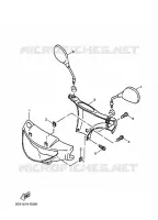 CARENAGES 1  pour Yamaha XC100 de 2005