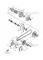 EMBRAYAGE DE DEMARREUR pour Yamaha XC100 de 2005