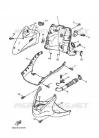 PROTEGE JAMBES pour Yamaha XC100 de 2005
