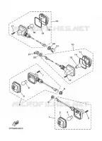 CLIGNOTANT 2 pour Yamaha DT125 de 2007