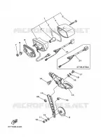 FEU ARRIERE pour Yamaha DT125 de 2007
