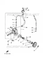 POMPE A HUILE pour Yamaha DT125 de 2007