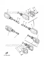 CLIGNOTANT pour Yamaha DT125 de 2008