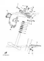 DIRECTION pour Yamaha DT125 de 2008