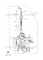 CARBURATEUR pour Yamaha YSR80 de 1991