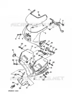 CARENAGE 1 pour Yamaha YSR80 de 1991