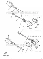 CLIGNOTANT pour Yamaha YSR80 de 1991