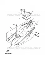 COUVERCLE LATERAL pour Yamaha YSR80 de 1991