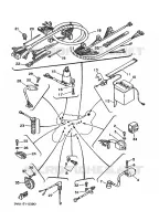 ELECTRIQUE 1 pour Yamaha YSR80 de 1991