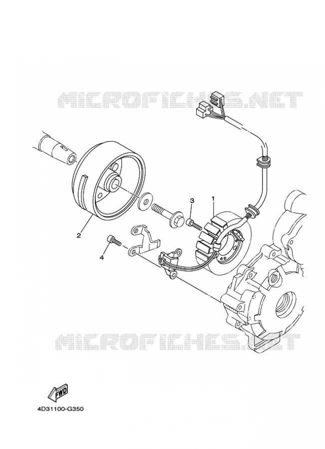 ALLUMAGE Yamaha QUAD 250 2009 RAPTOR  YFM250R