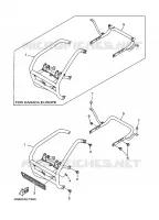 PARE CHOCS pour Yamaha YFM350FW-X de 1997