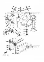 POMPE A HUILE pour Yamaha YFM350FW-X de 1997