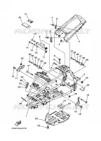 CADRE pour Yamaha YFZ450 de 2008