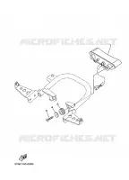 FEU ARRIERE pour Yamaha YFZ450 de 2008