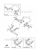 PARE CHOCS pour Yamaha YFZ450 de 2008