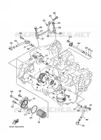 POMPE A HUILE pour Yamaha YFZ450 de 2008