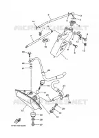 RESERVOIR D'HUILE pour Yamaha YFZ450 de 2008