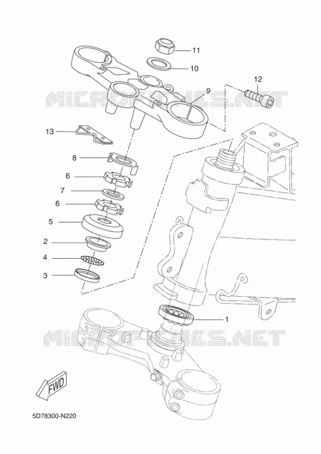 DIRECTION Yamaha MOTO 125 2016 R125  YZF-R125