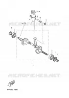 VILEBREQUIN / PISTON pour Yamaha CW50RS de 2002
