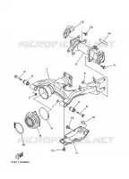 BRAS ARRIERE pour Yamaha YFM350A de 2007