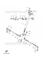 DIRECTION pour Yamaha YFM350A de 2007