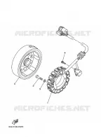 ALLUMAGE pour Yamaha YFM350A de 2008