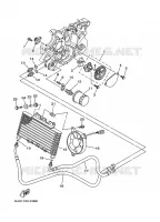 POMPE A HUILE pour Yamaha YFM350A de 2008