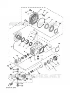 CARDAN / COUPLE CONIQUE pour Yamaha YFM350A de 2008