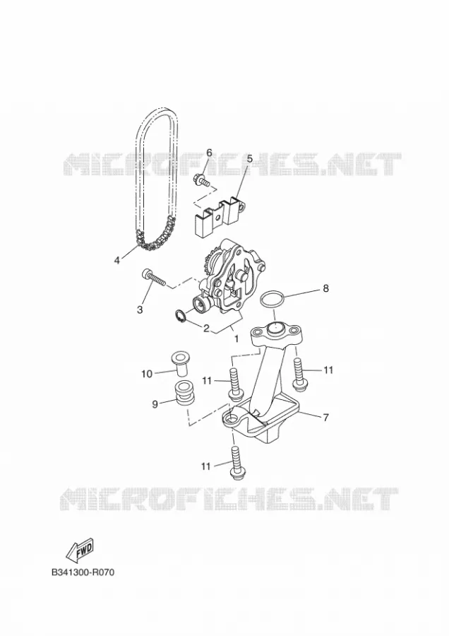 POMPE A HUILE Yamaha MOTO 690 2017 XSR  MTM690