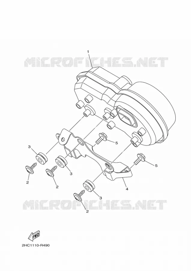 COMPTEUR  Yamaha SIDE BY SIDE 1000 2017 YXZ  YXZ1000ET