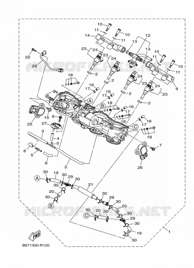 ADMISSION 2 Yamaha MOTO 1000 2016 MT  MTN1000