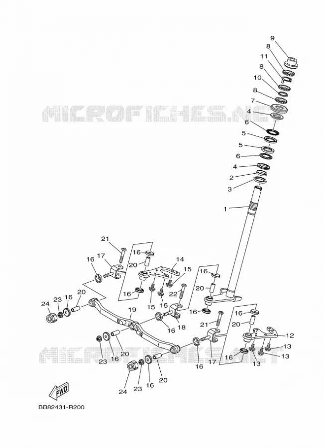 DIRECTION 2 Yamaha SCOOTER 150 2016 TRICITY  MWS150-A