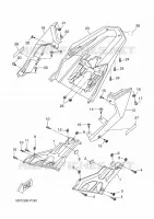COUVERCLE LATERAL pour Yamaha MT 125 ABS de 2016